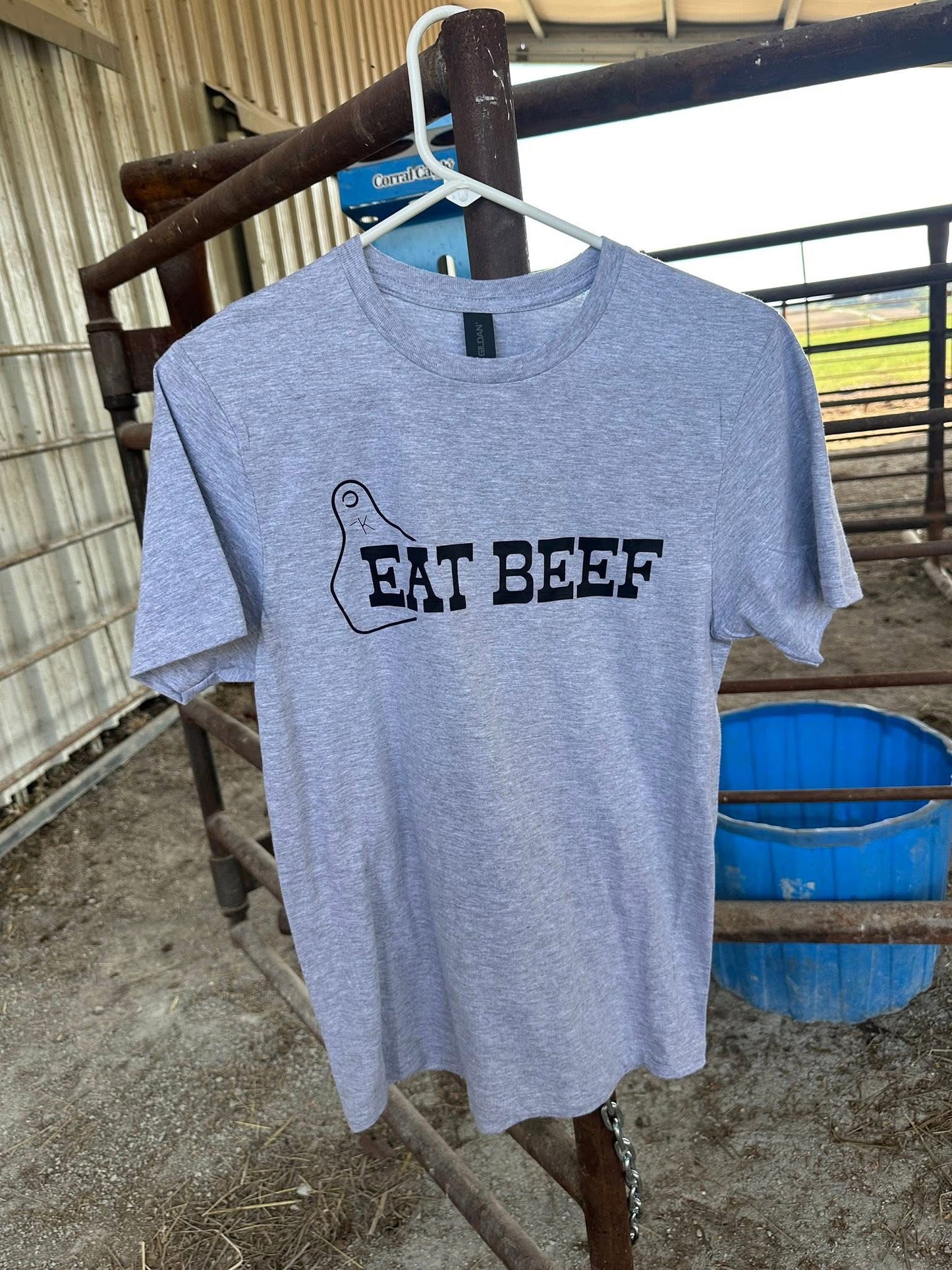 Grey Eat Beef T