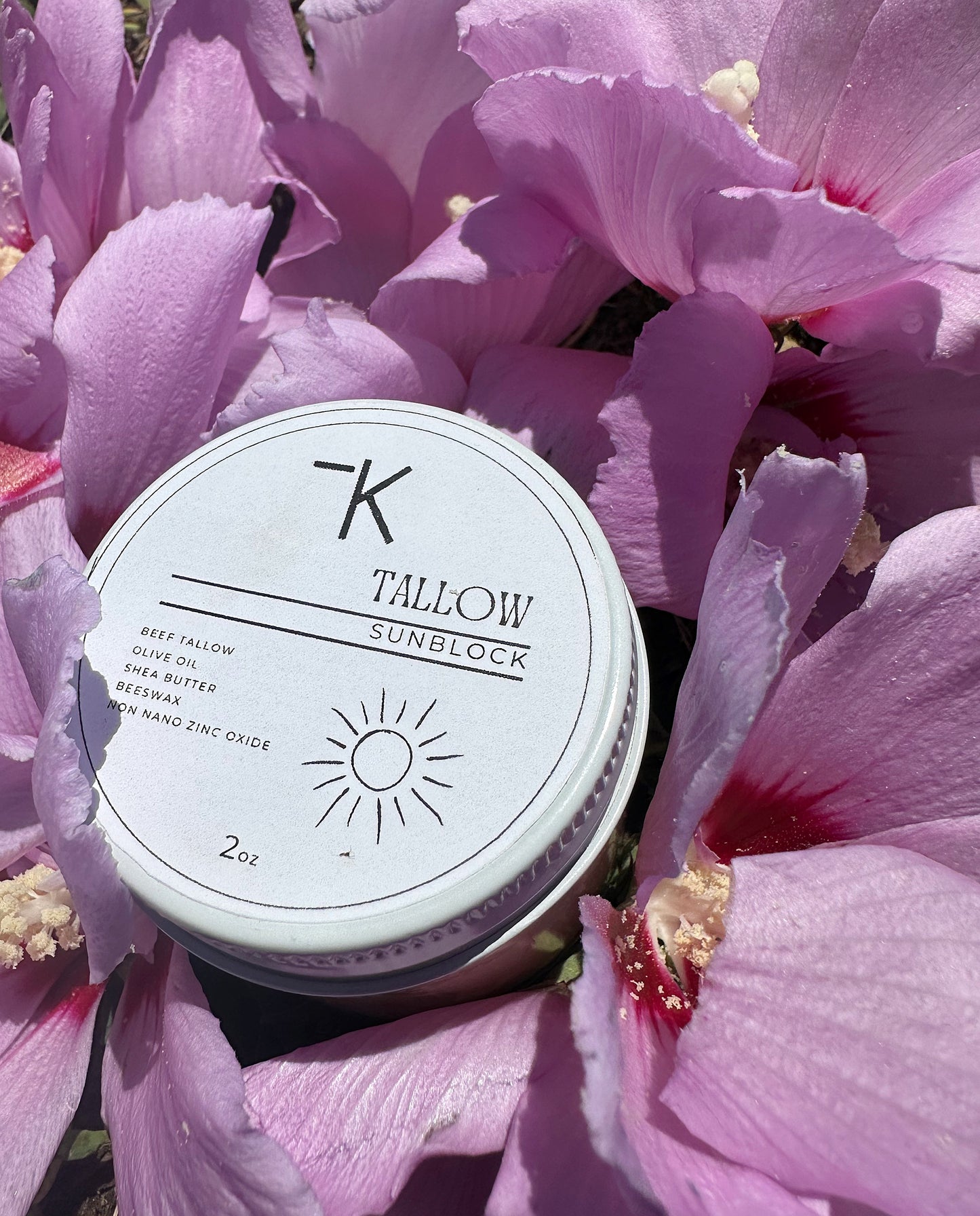 2oz Tallow Sunblock